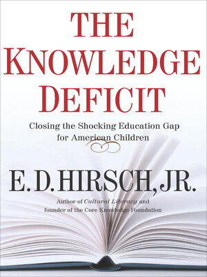cover image of The Knowledge Deficit